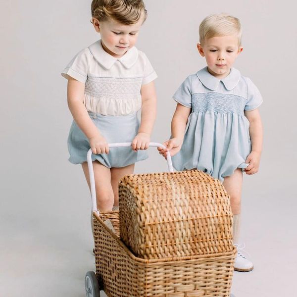 christmas baby clothes spanish classic cotton baby rompers toodler clothes smocking sweet new born, White
christmas baby clothes spanish classic cotton baby rompers toodler clothes smocking sweet new born, White