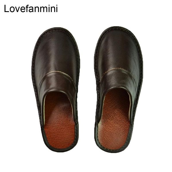 genuine cow leather slippers couple indoor non-slip men women home fashion casual single shoes pvc soft soles spring summer 518, Black
genuine cow leather slippers couple indoor non-slip men women home fashion casual single shoes pvc soft soles spring summer 518, Black