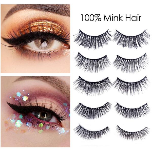 5pairs 3d mink lashes natural false eyelashes dramatic volume fake lashes makeup eyelash extension makeup beauty extension tools
5pairs 3d mink lashes natural false eyelashes dramatic volume fake lashes makeup eyelash extension makeup beauty extension tools