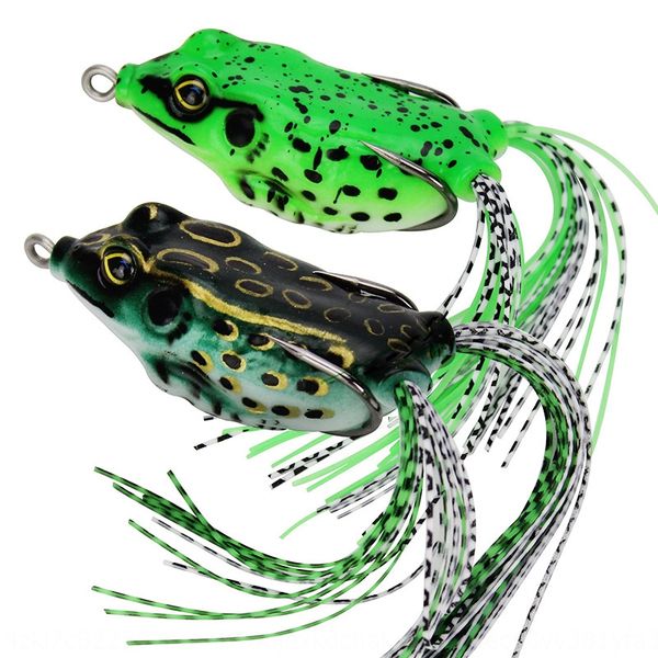 weihe lei frog luya false false 6cm/15g double hook green fake soft bait weihai bait fishing gear
weihe lei frog luya false false 6cm/15g double hook green fake soft bait weihai bait fishing gear