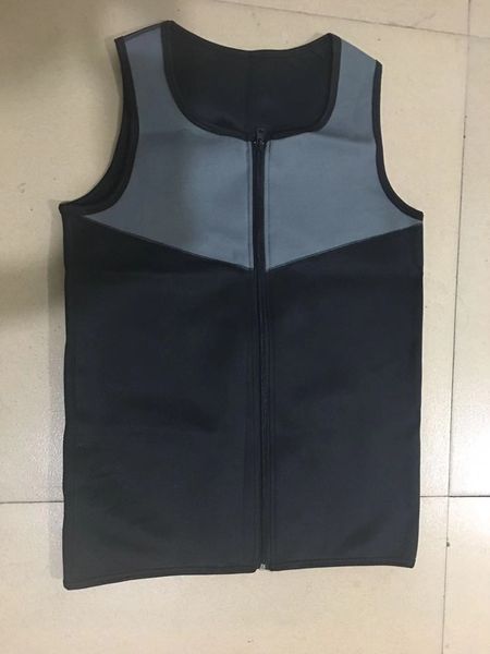 t shirt men's fashion gym neoprene sauna vest sweat waist body sculpting slimming suit body sculpting zipper vest, White;black
t shirt men's fashion gym neoprene sauna vest sweat waist body sculpting slimming suit body sculpting zipper vest, White;black