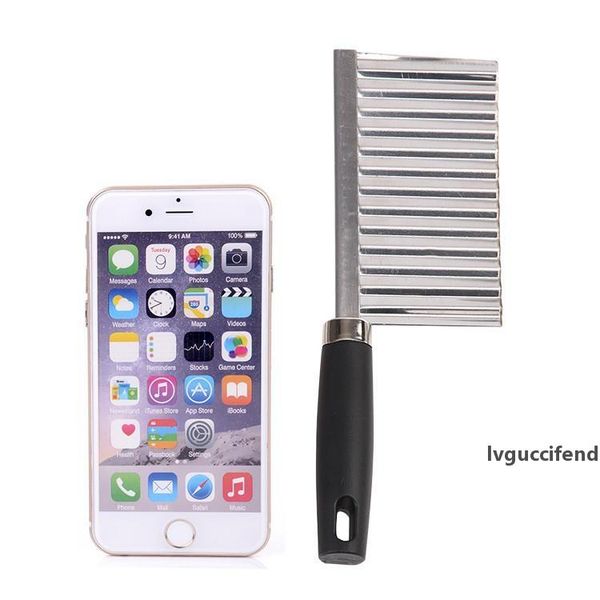 multi-functional factory supply stainless steel potato slicer potato knife vegetable wavy cutter with black plastic handle
multi-functional factory supply stainless steel potato slicer potato knife vegetable wavy cutter with black plastic handle