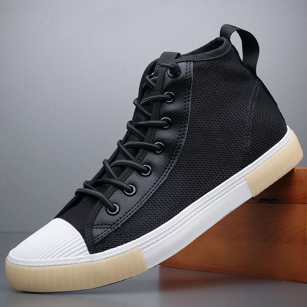 2020 brand new hight-mesh boots men breathable canvas sneaker shoes spring autumn male vulcanized boots black white 20107
2020 brand new hight-mesh boots men breathable canvas sneaker shoes spring autumn male vulcanized boots black white 20107