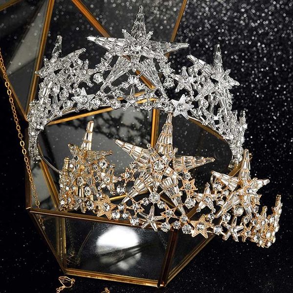 forseven luxury wedding bridal gold/silver color crytal floral shape tiaras crown princess birthday women jewelry accessories jl y200727, White;golden
forseven luxury wedding bridal gold/silver color crytal floral shape tiaras crown princess birthday women jewelry accessories jl y200727, White;golden