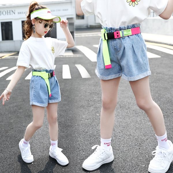 9xj2w girls' denim shorts 2020 summer new medium and large children's summer wear shorts panty panty girls' foreign style pan, Blue
9xj2w girls' denim shorts 2020 summer new medium and large children's summer wear shorts panty panty girls' foreign style pan, Blue