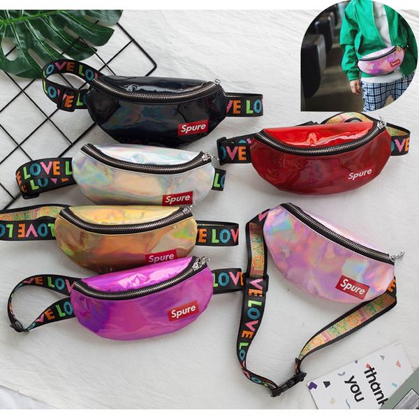 dzjpc fashion children's running small wallet wallet boys' and boys' personalized small mini letter messenger bag chest bag a