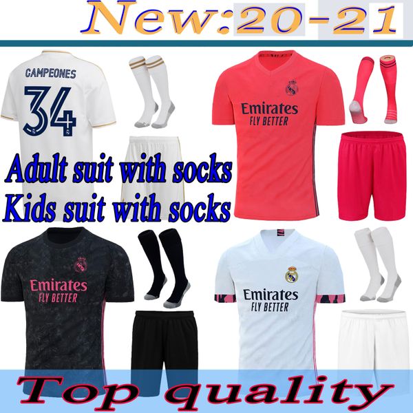 kids suit with socks soccer jerseys real madrid 20 21 hazard jovic benzema camiseta de futbol vinicius rodrygo modric football shirt, Black
kids suit with socks soccer jerseys real madrid 20 21 hazard jovic benzema camiseta de futbol vinicius rodrygo modric football shirt, Black