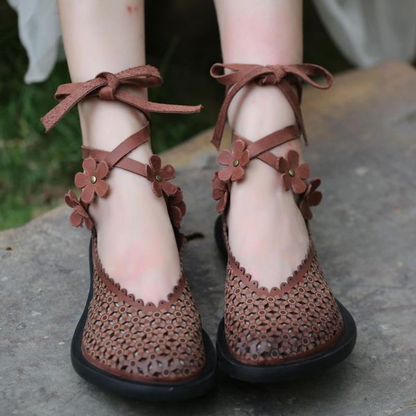 yourseason retro women summer lace up flat with casual shoes 2020 new ladies flower hollow party sandals genuine leather, Black
yourseason retro women summer lace up flat with casual shoes 2020 new ladies flower hollow party sandals genuine leather, Black