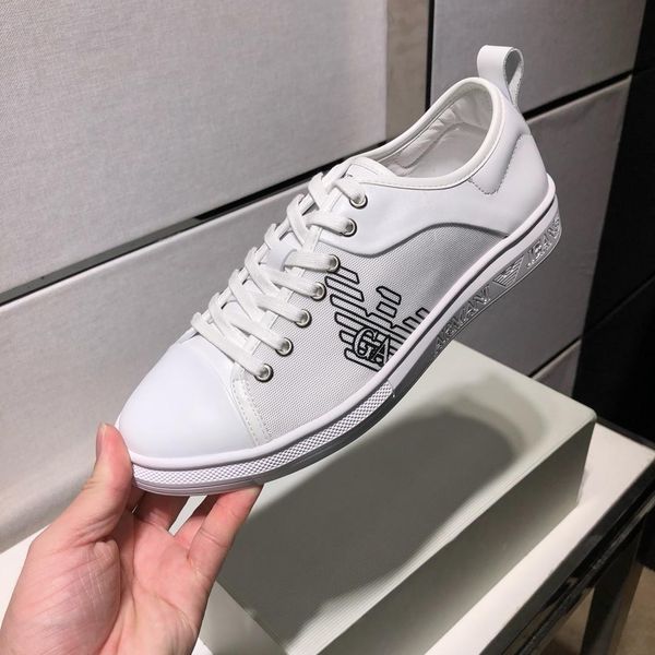 2019q summer new leather men's comfortable trend sports and leisure wild low to help small white shoes original box packaging 38-44, Black
2019q summer new leather men's comfortable trend sports and leisure wild low to help small white shoes original box packaging 38-44, Black
