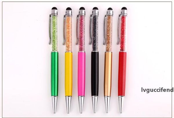 2-in-1 slim crystal diamond stylus pen and ink ballpoint pens black ink crystal pens for capacitive touch screen, Blue;orange
2-in-1 slim crystal diamond stylus pen and ink ballpoint pens black ink crystal pens for capacitive touch screen, Blue;orange