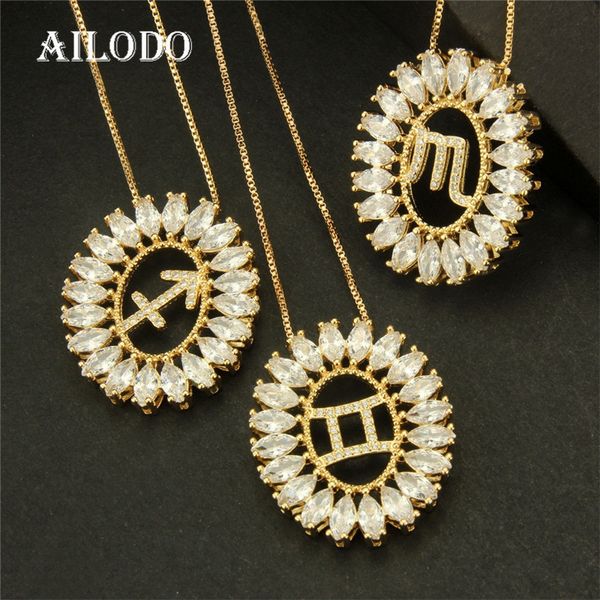 ailodo luxury cz sodiac necklace for women girls gold color aries leo 12 constellations pendant necklace jewelry 20jul31, Silver
ailodo luxury cz sodiac necklace for women girls gold color aries leo 12 constellations pendant necklace jewelry 20jul31, Silver