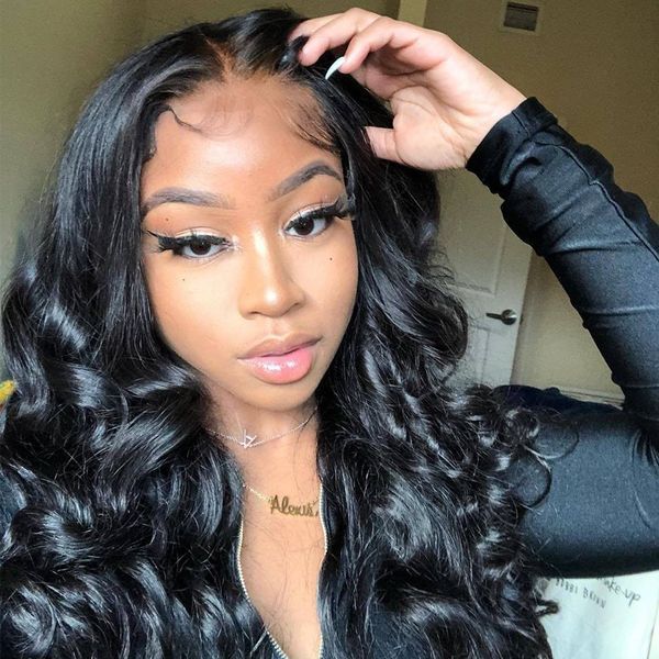 high density loose body wave wigs 13x6 deep front lace remy human hair preplucked hairline long wig black full end for women, Black;brown
high density loose body wave wigs 13x6 deep front lace remy human hair preplucked hairline long wig black full end for women, Black;brown