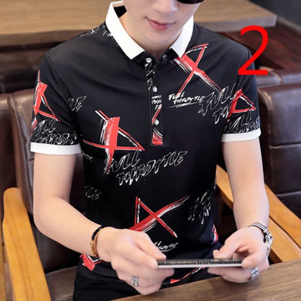 2020 tide brand lapel korean version of the self-cultivation trend shirt, White;black
2020 tide brand lapel korean version of the self-cultivation trend shirt, White;black