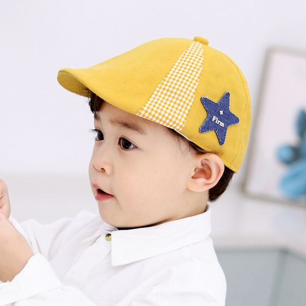 plaid color five-pointed star beret 2020 season new children's cap baby cap beret baby duck tongue hat infant hat batch, Blue;gray
plaid color five-pointed star beret 2020 season new children's cap baby cap beret baby duck tongue hat infant hat batch, Blue;gray
