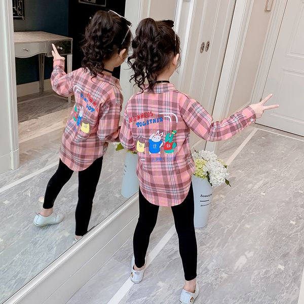 girls plaid tight pants shirt children's long-sleeved leggings 2019 new fashionable little girl mid-length shirt autumn, White;black
girls plaid tight pants shirt children's long-sleeved leggings 2019 new fashionable little girl mid-length shirt autumn, White;black