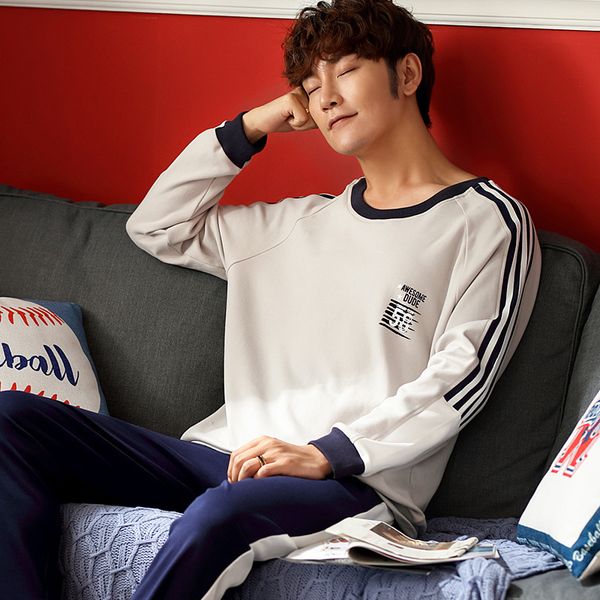 men's sleepwear pajama sets men autumn long sleeve large size kawaii homewear leisure comfortable print simple striped 2pcs fashion sty, Black;brown
men's sleepwear pajama sets men autumn long sleeve large size kawaii homewear leisure comfortable print simple striped 2pcs fashion sty, Black;brown