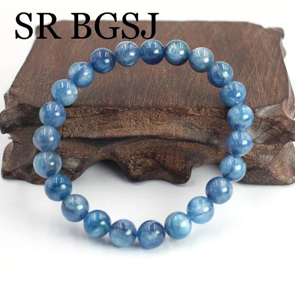 8-9mm wholesale jewelry natural gems stone adjustable kyanite women bracelet 7-8inch, Black
8-9mm wholesale jewelry natural gems stone adjustable kyanite women bracelet 7-8inch, Black