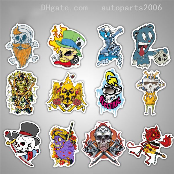 100pcs/lot ale cartoon style punk skull skeleton stickers bulk stickers bike notebook bottle helmet car decals
100pcs/lot ale cartoon style punk skull skeleton stickers bulk stickers bike notebook bottle helmet car decals