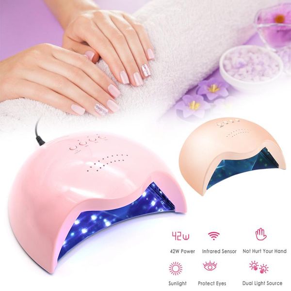new professional 42w diy nail art intelligent induction nail art light therapy fixing polish glue quick-drying baking lamp
new professional 42w diy nail art intelligent induction nail art light therapy fixing polish glue quick-drying baking lamp