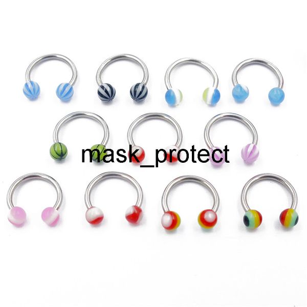wind trend light plate ring personalized round titanium steel nose nail body puncture, Silver
wind trend light plate ring personalized round titanium steel nose nail body puncture, Silver