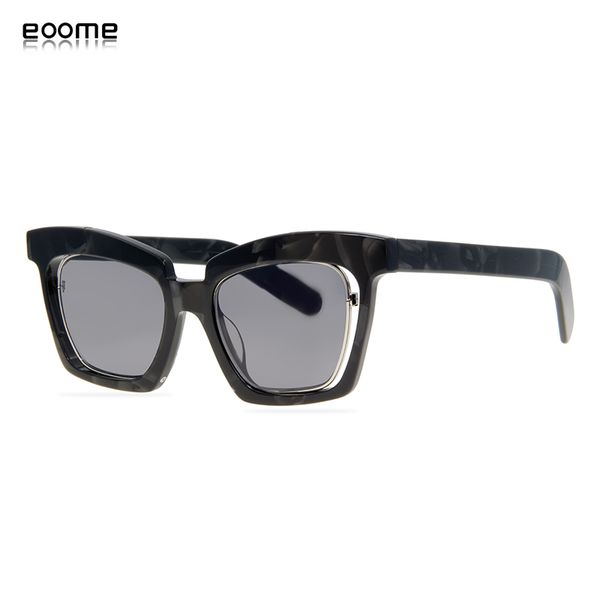 eoome 2020 original designcustomized in fashion special sytle textured acetate sunglasses qaulity model with case, White;black
eoome 2020 original designcustomized in fashion special sytle textured acetate sunglasses qaulity model with case, White;black
