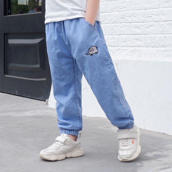 2020 children's jeans anti- anti-mosquito pants children jeans zhong xiao tong casual anti mosquito pants light baby crawler, Blue
2020 children's jeans anti- anti-mosquito pants children jeans zhong xiao tong casual anti mosquito pants light baby crawler, Blue