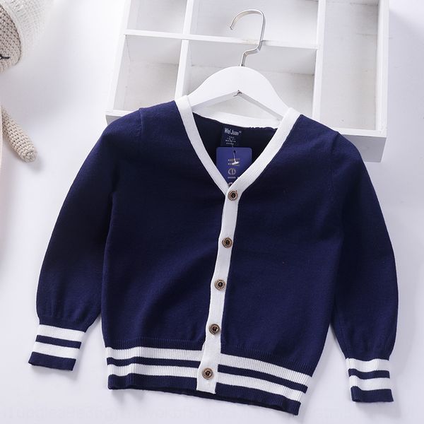 2019 spring new boysv-neck cardigan children's knitwear 2-7 years old knitted sweater children's thin sweater, Blue
2019 spring new boysv-neck cardigan children's knitwear 2-7 years old knitted sweater children's thin sweater, Blue