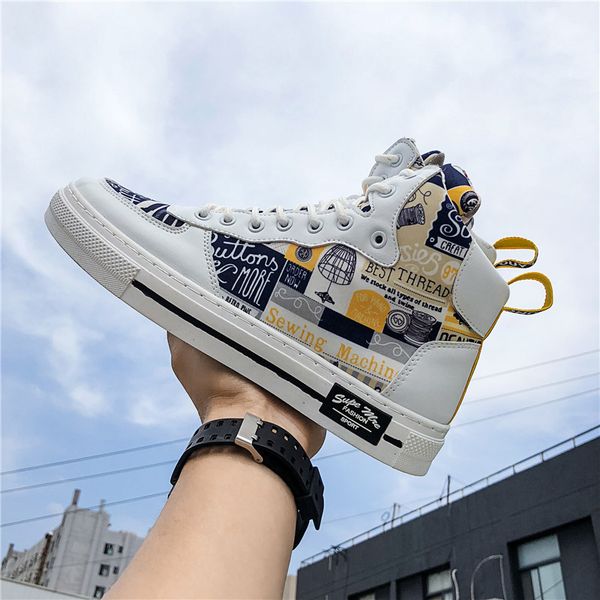 грубая high cut doodle board casual pu граффити skater обувь мода мужчины квартиры skate кроссовки low cut hip-поп кожезаменитель пары тапоч, Black
грубая high cut doodle board casual pu граффити skater обувь мода мужчины квартиры skate кроссовки low cut hip-поп кожезаменитель пары тапоч, Black