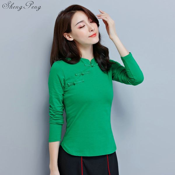 2020 new elegant vintage women chinese traditional cotton linen blouse new classic shirt tang clothing v1748, Red
2020 new elegant vintage women chinese traditional cotton linen blouse new classic shirt tang clothing v1748, Red