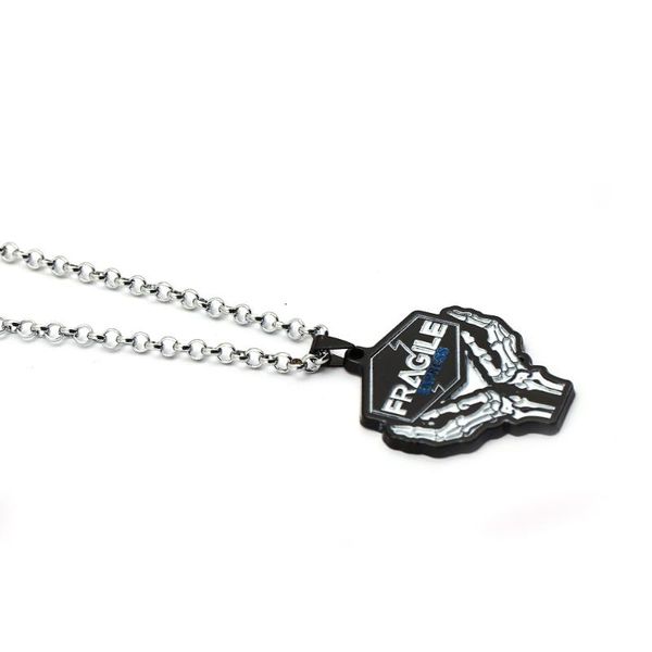 j store game jewelry death stranding necklace zinc alloy black metal pendant necklace for women men jewelry colar jj13130, Silver
j store game jewelry death stranding necklace zinc alloy black metal pendant necklace for women men jewelry colar jj13130, Silver