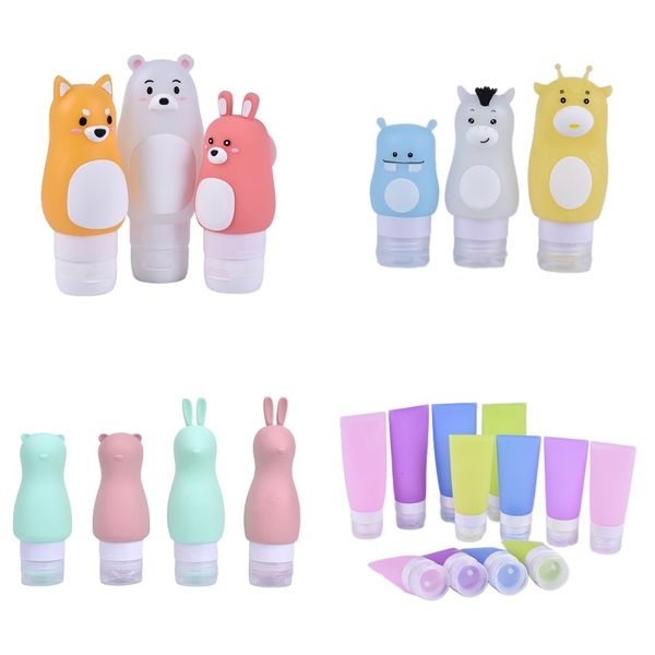 60/80/90ml portable cute refillable travel silicone empty bottles shampoo shower gel lotion sub-bottling tube squeeze container
60/80/90ml portable cute refillable travel silicone empty bottles shampoo shower gel lotion sub-bottling tube squeeze container