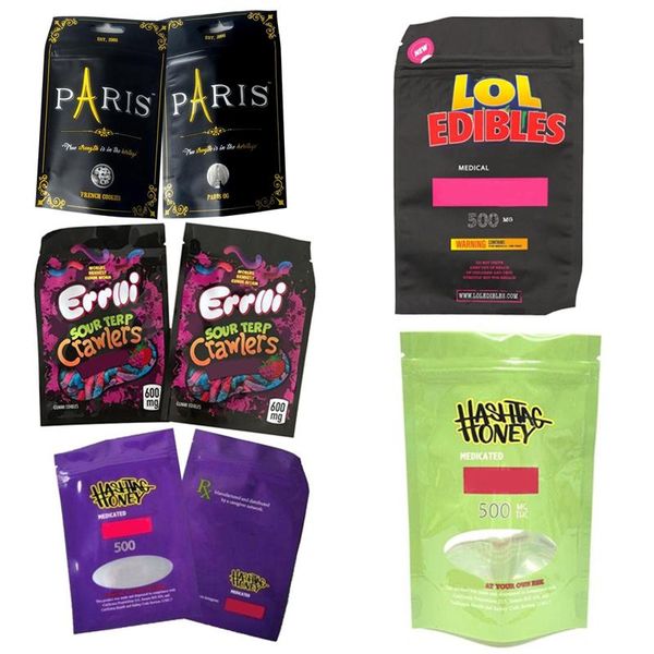 500mg hashtag honey lol sour terp errlli mylar bag childproof edibles empty pouch vape retail packaging for dry herb tobacco flower package
500mg hashtag honey lol sour terp errlli mylar bag childproof edibles empty pouch vape retail packaging for dry herb tobacco flower package