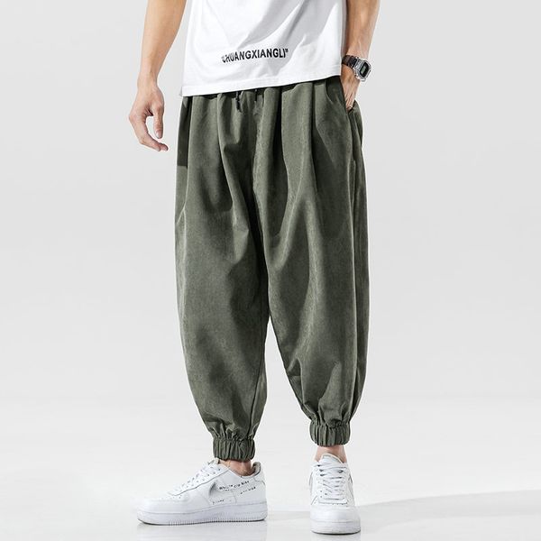 2020 autumn men harem pants ankle-length loose hip hop streetwear mens joggers pants casual men trousers 4xl 5xl dropshipping, Black 
2020 autumn men harem pants ankle-length loose hip hop streetwear mens joggers pants casual men trousers 4xl 5xl dropshipping, Black