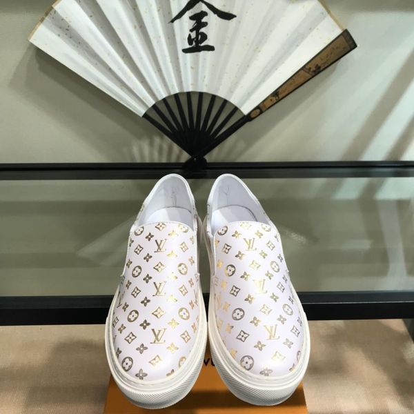 2019t spring and summer printed letters casual shoes, fashion trend wild men's shoes, comfortable lok fu shoes original box delivery 38, Black
2019t spring and summer printed letters casual shoes, fashion trend wild men's shoes, comfortable lok fu shoes original box delivery 38, Black