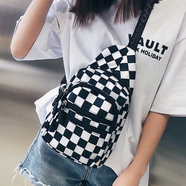 waist bag women men chest pack lattice checkerboard fanny pack female shoulder belt bag new plaid hands bag
waist bag women men chest pack lattice checkerboard fanny pack female shoulder belt bag new plaid hands bag