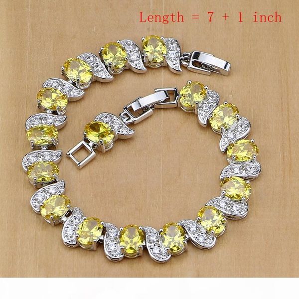 bridal silver color yellow cubic zirconia jewelry sets for women earrings pendant necklace rings bracelet bridal jewelry sets 
bridal silver color yellow cubic zirconia jewelry sets for women earrings pendant necklace rings bracelet bridal jewelry sets