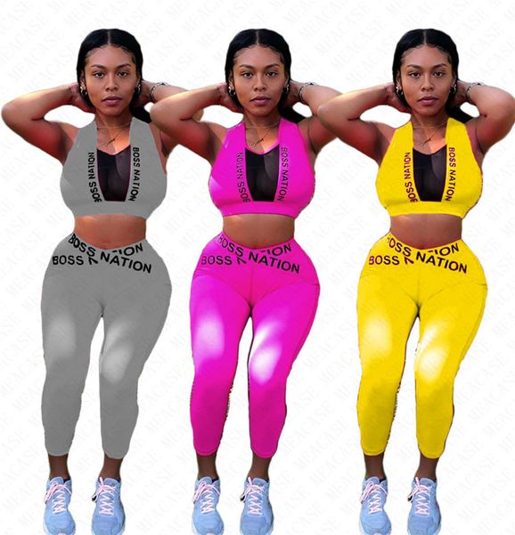 2020 summer women clothes set tracksuit sleeveless slim vest tees + leggings skinny pants two piece outfits fashion sports suit d71606, White
2020 summer women clothes set tracksuit sleeveless slim vest tees + leggings skinny pants two piece outfits fashion sports suit d71606, White