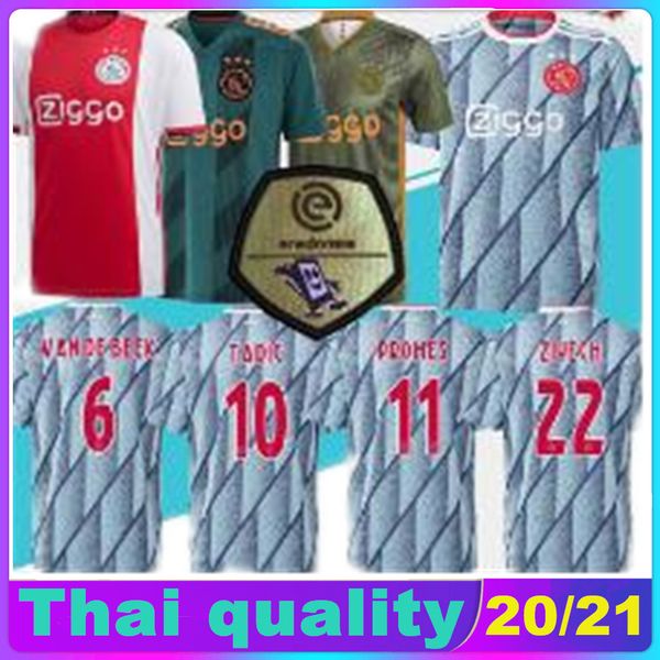 ajax 20-21 away soccer jerseys home soccer shirt 2020 ajax #6 van de beek #10 tadic #22 ziyech men football uniforms customized on sale, Black;yellow
ajax 20-21 away soccer jerseys home soccer shirt 2020 ajax #6 van de beek #10 tadic #22 ziyech men football uniforms customized on sale, Black;yellow