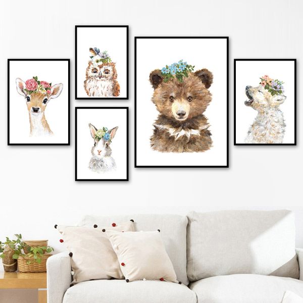 cartoon animals rabbit deer owl fox wall art canvas painting nordic posters and prints art wall pictures for kids room decor
cartoon animals rabbit deer owl fox wall art canvas painting nordic posters and prints art wall pictures for kids room decor