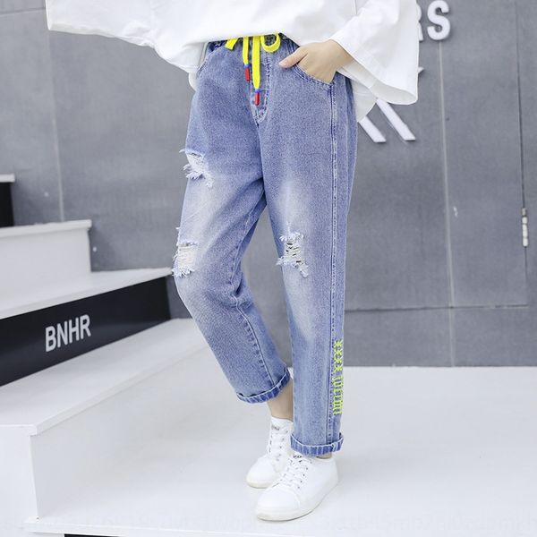 auxrq women's wear 2020 spring and autumn style ripped jeans loose children's medium and large children fashionable casual casual, Blue
auxrq women's wear 2020 spring and autumn style ripped jeans loose children's medium and large children fashionable casual casual, Blue