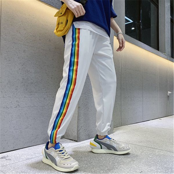 2020 new casual men pants color block patchwork harem joggers harajuku male sweatpants hip hop trousers streetwear, Black
2020 new casual men pants color block patchwork harem joggers harajuku male sweatpants hip hop trousers streetwear, Black