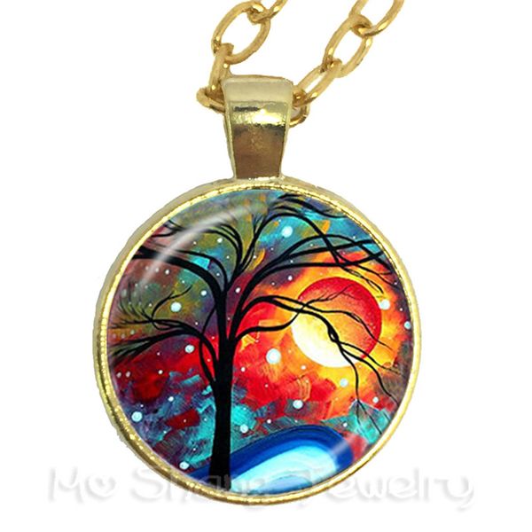 tree of life classic necklace time glass dome jewellery sweater chain glass ornaments gift for friends, Silver
tree of life classic necklace time glass dome jewellery sweater chain glass ornaments gift for friends, Silver