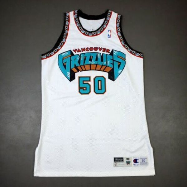 100% stitched bryant reeves champion 97 98 mem game issued jersey 50+4" basketball jerseys, Gray
100% stitched bryant reeves champion 97 98 mem game issued jersey 50+4" basketball jerseys, Gray
