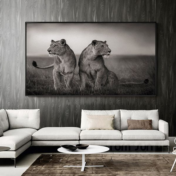 africa lion elephants leopard wild animals canvas painting cuadros wall art pictures for living room home decor (no frame
africa lion elephants leopard wild animals canvas painting cuadros wall art pictures for living room home decor (no frame