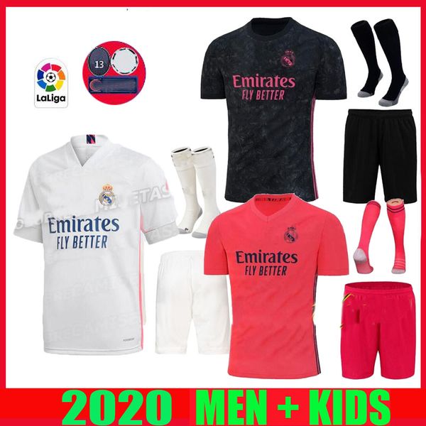 kit 20 21real madrid soccer jerseys home away 2020 2021 camisetas de fútbol jovic modric benzema hazard third men set football shirts, Black
kit 20 21real madrid soccer jerseys home away 2020 2021 camisetas de fútbol jovic modric benzema hazard third men set football shirts, Black