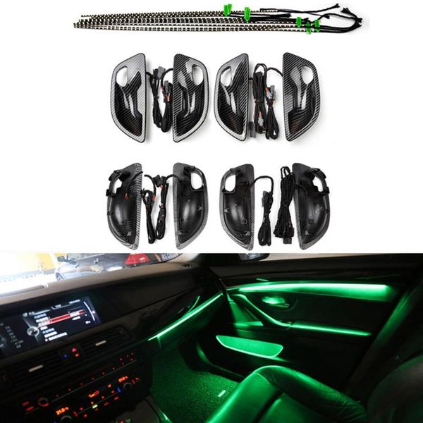 9 colors car interior decorative led ambient door light stripes atmosphere light with two foot lights for b mw 5 series f10/f11
9 colors car interior decorative led ambient door light stripes atmosphere light with two foot lights for b mw 5 series f10/f11