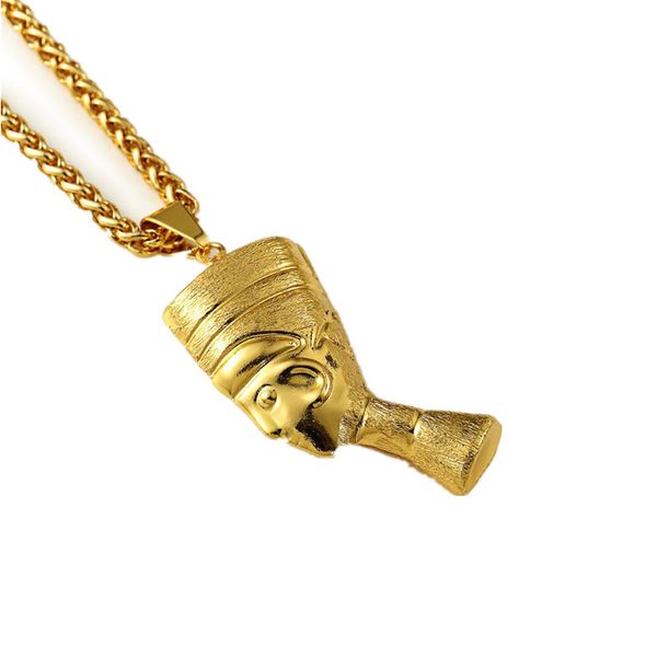 personalized design 18k gold plated pharaoh pendant necklace hip hop men jewelry punk rock micro long chains, Silver
personalized design 18k gold plated pharaoh pendant necklace hip hop men jewelry punk rock micro long chains, Silver