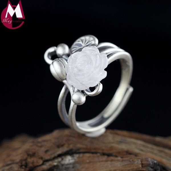 crystal flower wedding rings for women jewelry gifts handmade plant 925 sterling silver engagement ring accessories female sr55, Golden;silver
crystal flower wedding rings for women jewelry gifts handmade plant 925 sterling silver engagement ring accessories female sr55, Golden;silver