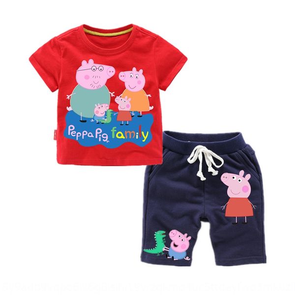 dwofh round-neck short-sleeved t-shirt pig children's suits boys and girls suit for children cotton five middle pants suits for boys an
dwofh round-neck short-sleeved t-shirt pig children's suits boys and girls suit for children cotton five middle pants suits for boys an