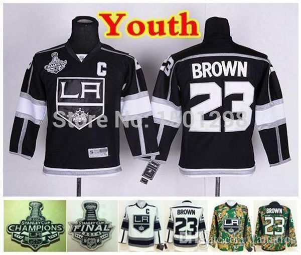 men's stanley cup kids la kings los angeles dustin brown hockey jerseys #23 black white camo dustin brown youth jerseys c patch, Black;red
men's stanley cup kids la kings los angeles dustin brown hockey jerseys #23 black white camo dustin brown youth jerseys c patch, Black;red